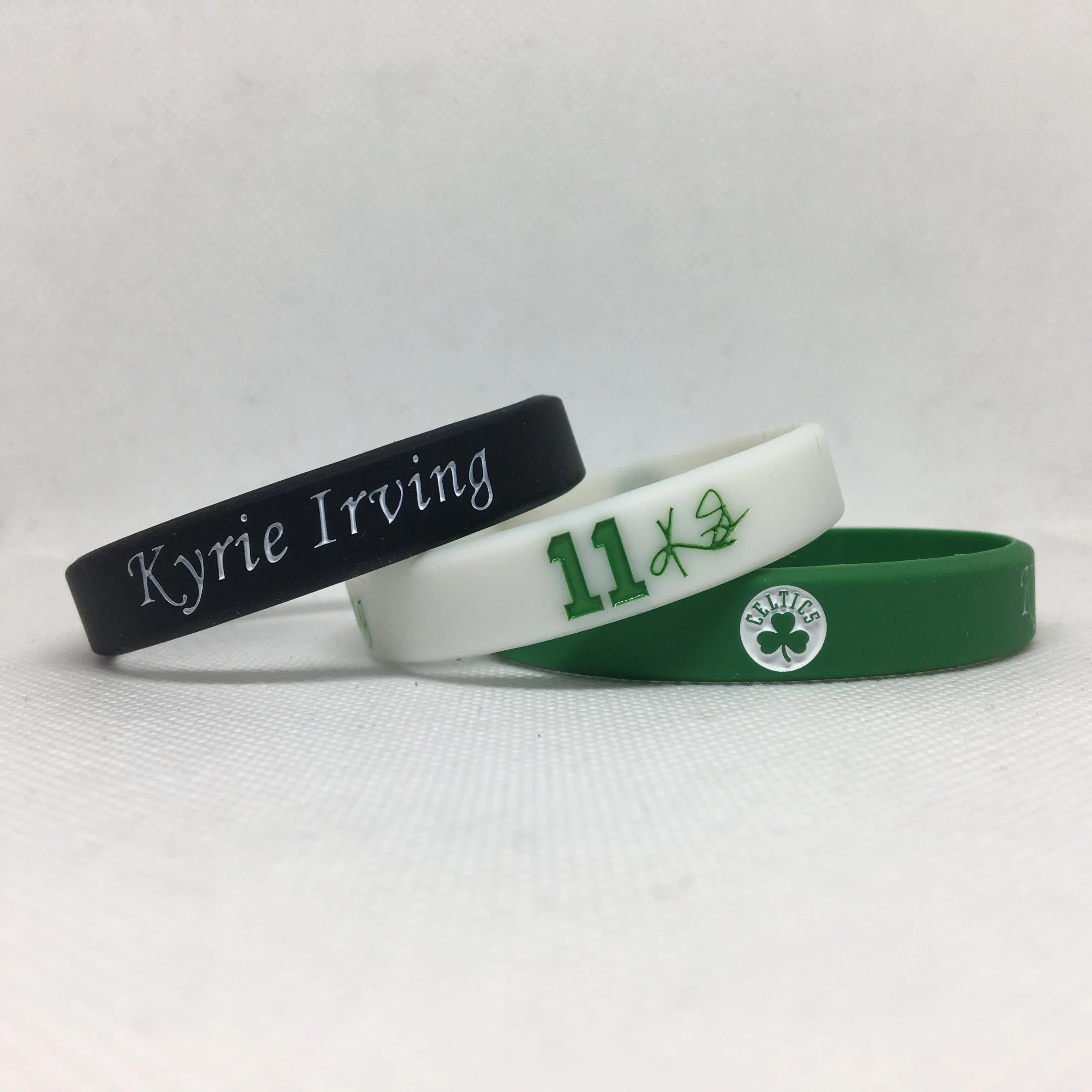 1 шт Kyrie Irving CELTICS силиконовый браслет резиновый Баскетбол Спорт|Браслеты с