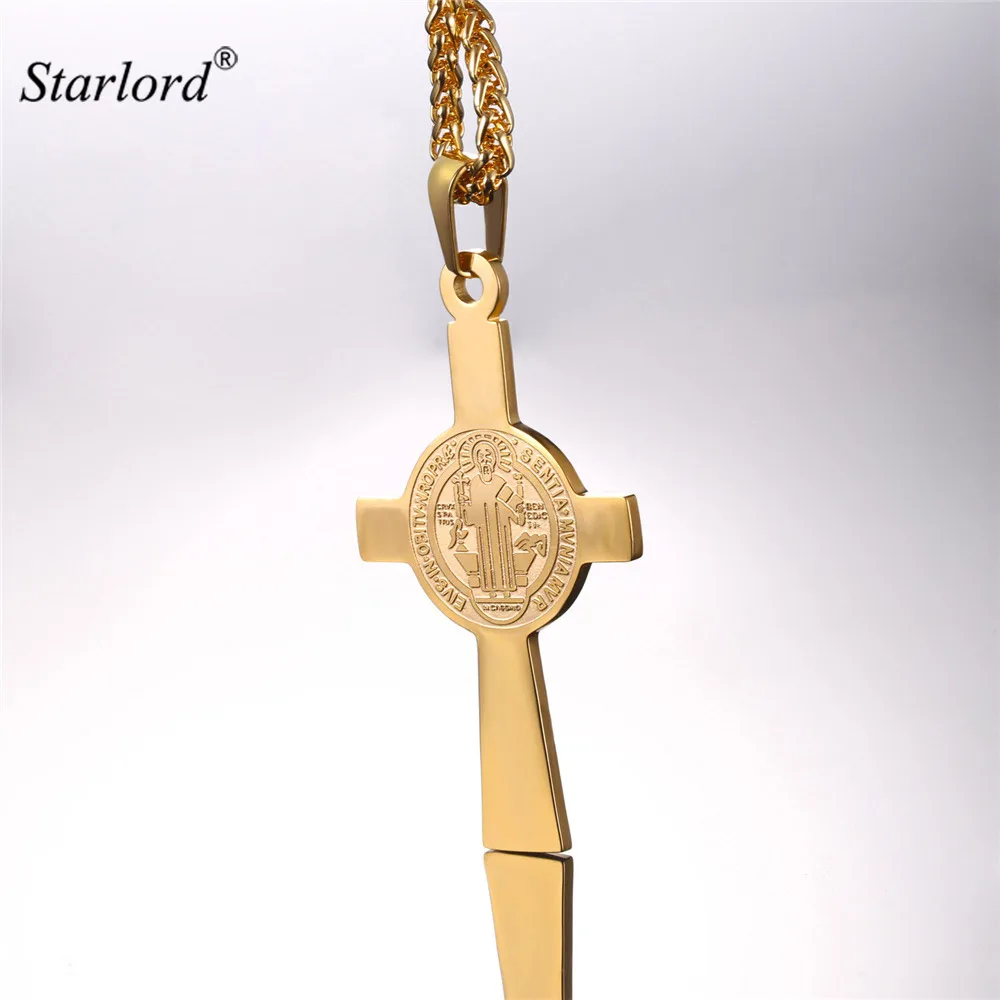 Saint cross necklace Clearance