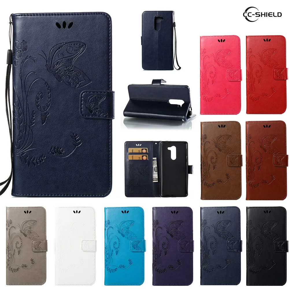 

Flip Case for Huawei Mate 9 Lite BLL-L23 Butterfly Leather Flip Cover Wallet Case for Huawei Mate9 Lite BLL L23 Mobile phone bag