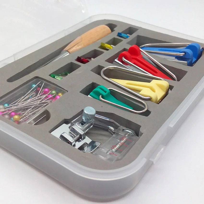 

Machine Tools Binding Sew Multifunction Sewing Bias Tape Maker Set DIY Patchwork Quilting Tool