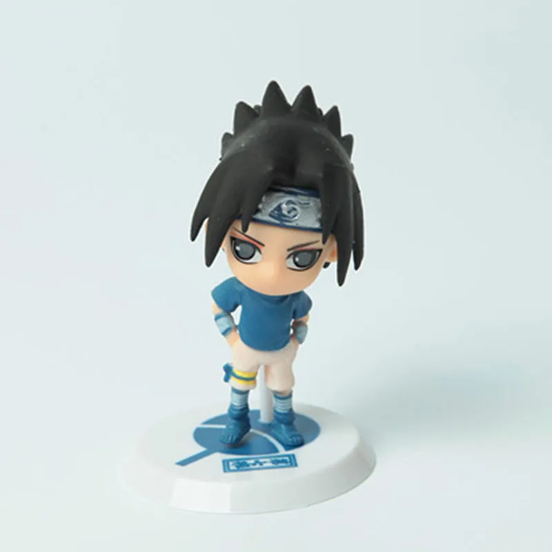 Экшн фигурки из аниме Наруто игрушки Q Version Sasuke Haruno Sakura Uchiha Itachi ПВХ коллекционная