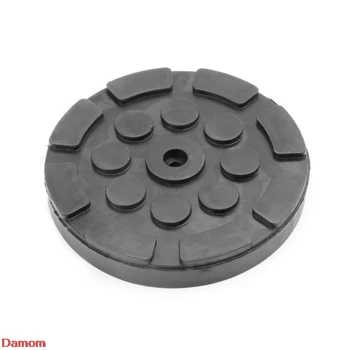 

Black Rubber Jacking Pad Anti-slip Surface Tool Rail Protector Heavy Duty For Car Lift