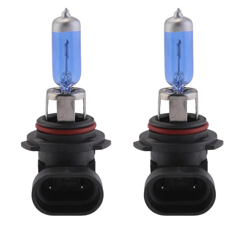 2Pcs 12V 9006 100W Bulbs 6000K SUPER Bright White HID Fog Light Bulbs