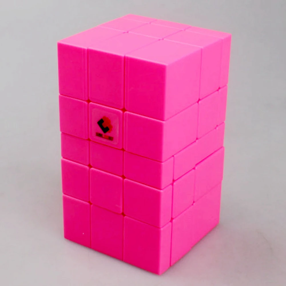 Cubetwist Stickerless 3x3x5 комбинированные зеркальные блоки скорость волшебный куб головоломка часы-кольцо с крышкой игрушки для детей подарок для детей