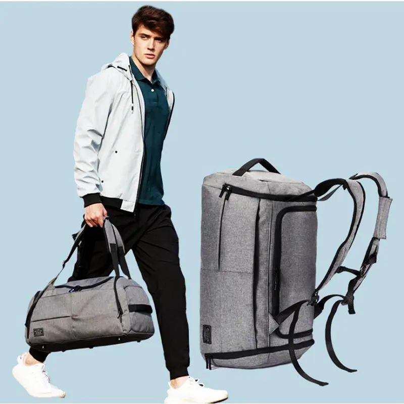 

Multifunctional Men High-Capacity Sports Handbag Independent Shoe Storage Gym Bag For Outdoor Fitness Training Travel Backpack