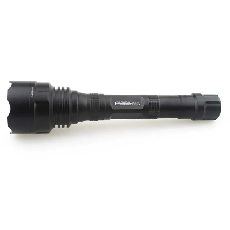 TrustFire TR-500 3xcree XRE Q5 3-Цвета светильник(красный/белый/зеленый цвет) 500LM 3-режимный светодиодный вспышка светильник(2x18650