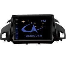 BEIDOUYH Android Car Stereo GPS Navigation for Ford Kuga 2013-2017 Car Radio Support Bluetooth/WiFi/CAN-BUS/DVR/RDS/rear view