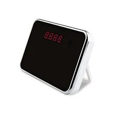 HD 720P Video Camera with 2 Mega Pixel Motion detection Alarm Clock,audio and video recorder for Home Use mini alarm clock