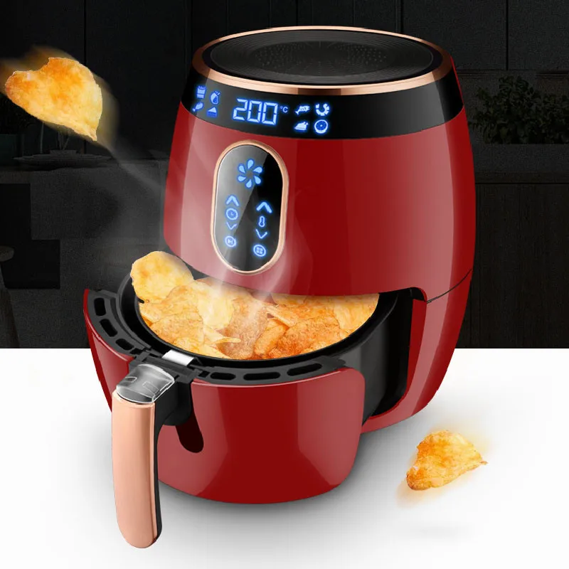  Candimill Multi-Functional small electric LCD kitchen air fryer oven oil free 1400W air frying home - 32992274844