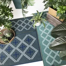 Ковер в скандинавском стиле, для гостиной, вечнозеленый, геометрический, индийский, художественный, коврик в клетку, в полоску, современный, для гостиной, современный дизайн