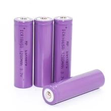 MP 100% brand New arrival 3.7V 18650 Battery 1200mAh li-ion 18650 Rechargeable Battery Battery 18650 for LED Flashlight