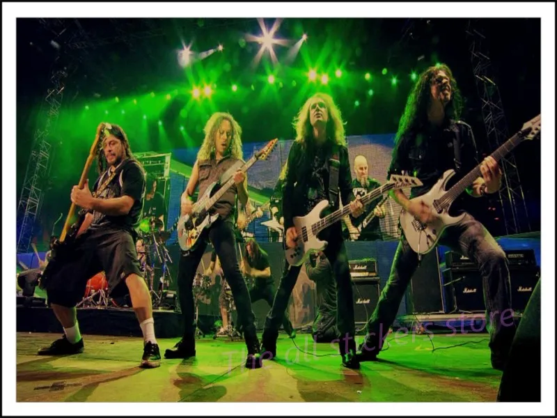 Megadeth плакат. Рок-арт постер ретро ностальгия крафт-бумага декоративная живопись постер стикер стены/6045 - Цвет: 18
