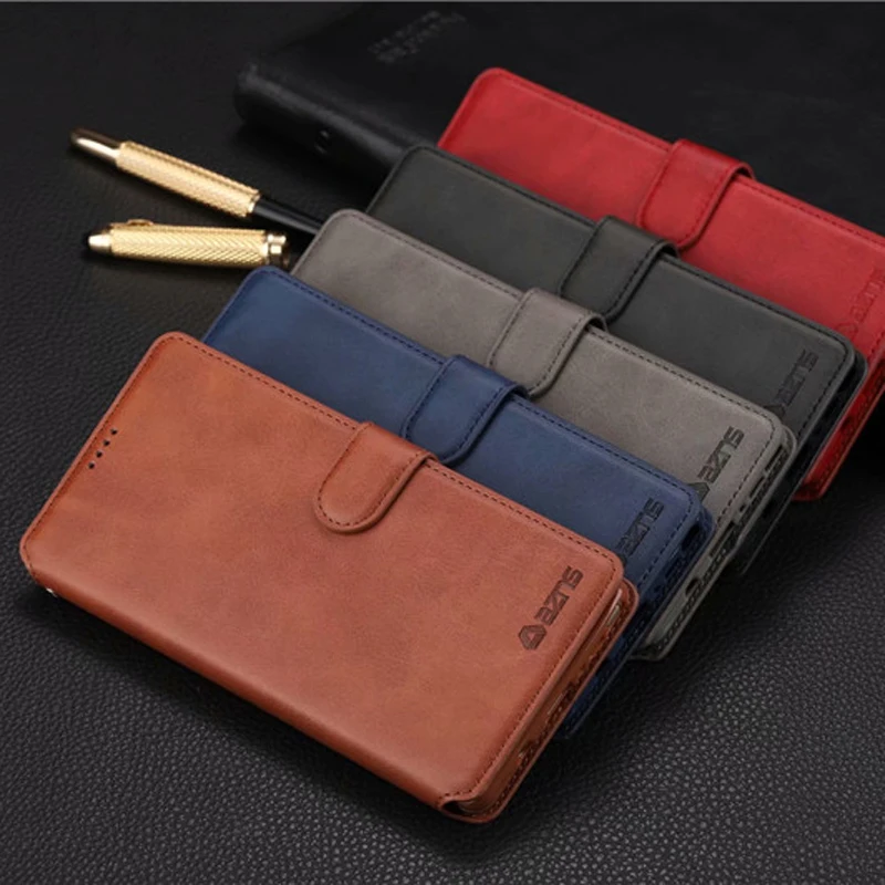 

Leather Flip Case For Samsung Galaxy S10E S10 Plus Wallet Cover S9 S8 Plus S7 Edge Phone Cases Card Slot Coque Note 9 8 Cover