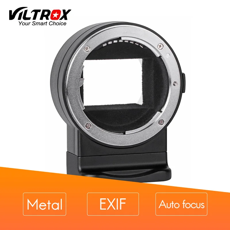 

VILTROX Mount Adapter NF-E1 EXIF signal transmission Auto focus AF for Nikon F-mount lens to Sony E-mount A7II A6500 A6300camera