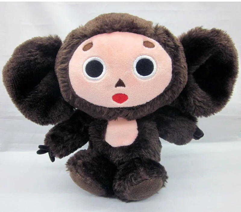8 cartoon Cheburashka Cute Plush Soft Doll Toy free shipping