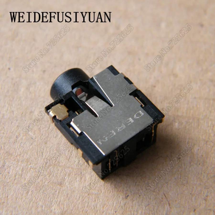 100pieces lot Audio Headphone Microphone Jack Socket for HP Pavilion G4 G6 G7 G4 2000 G6 2000 G7 2000 6Pin Connector