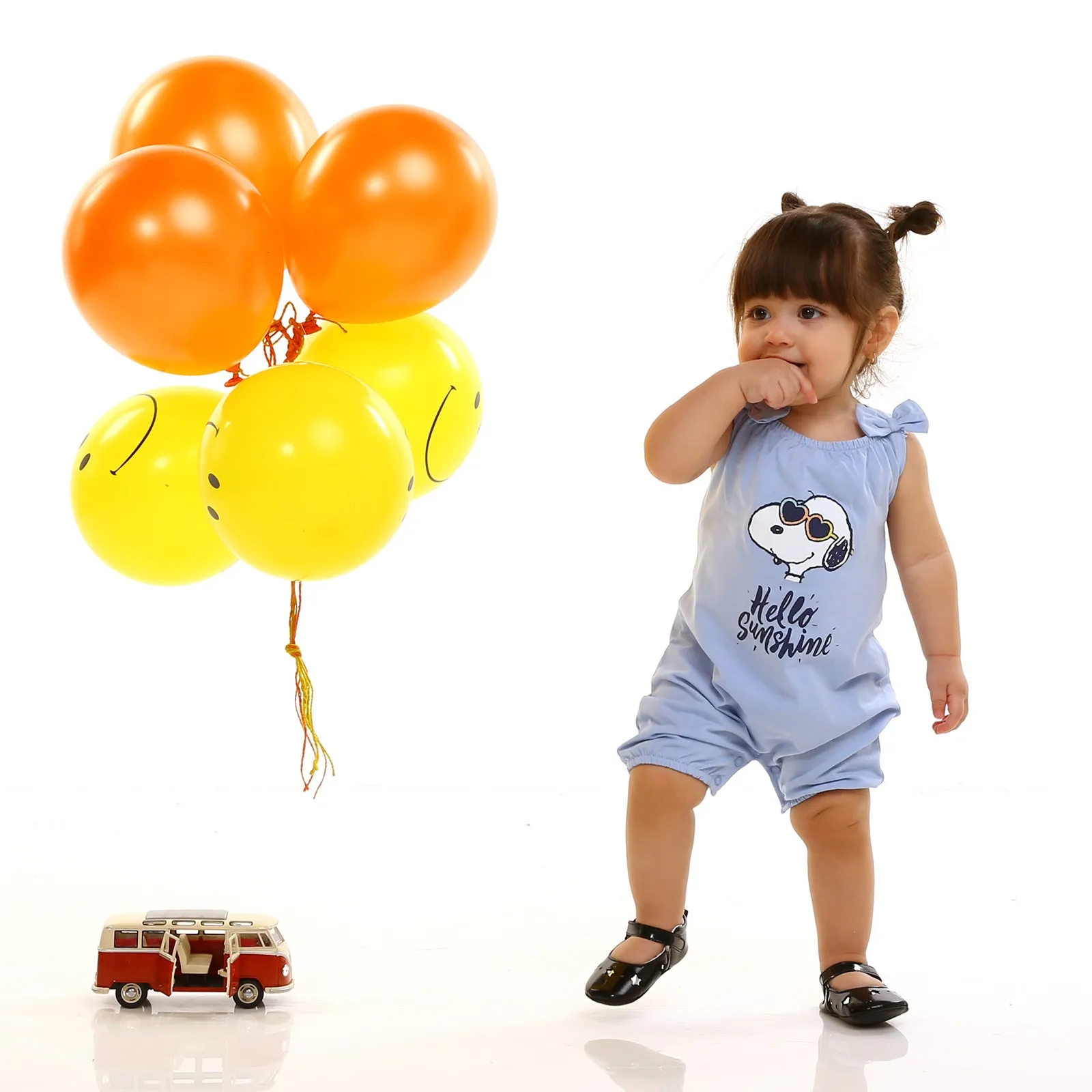 

ebebek Peanuts Snoopy Licensed Printed Sleeveless Baby Girl Jumpsuit
