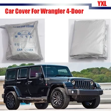 Cawanerl Dom Coche Cubierta Rasguño Anti UV Lluvia Nieve Resistente Parasol Para Jeep Wrangler $ Number Puertas