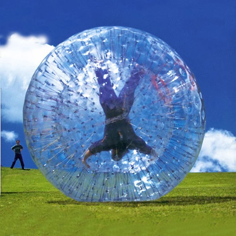 Free Shipping Inflatable Rolling Ball PVC/TPU Material Inflatable Zorb Ball Human Size 3M Zorbing Ball For Outdoor Games Cheap
