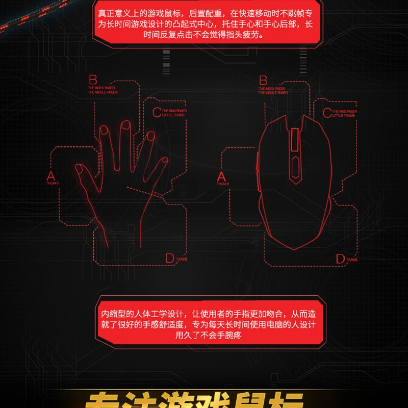 SNIGIR M9 gaming mouse (9)