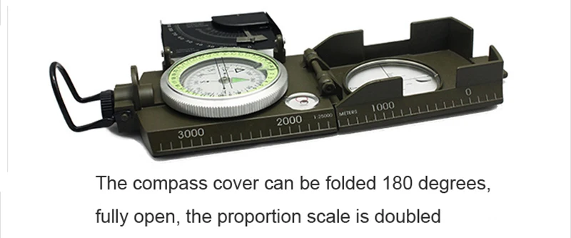 Военный компас для выживания на открытом воздухе, туристический водный компас, геологический компас, цифровой компас для кемпинга, навигационное оборудование