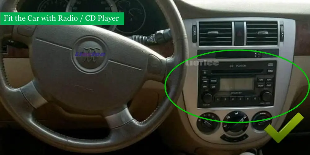 Excellent For Buick Excelle 2004~2008 Car Android GPS Navigation DVD Player Radio Stereo AMP BT USB SD AUX WIFI HD Screen Multimedia 3