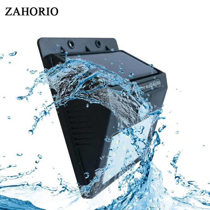 Solar Panel Powered Waterproof LED PIR Motion Sensor Lamp Night Light Garden Decor Wall Energy Saving | Освещение
