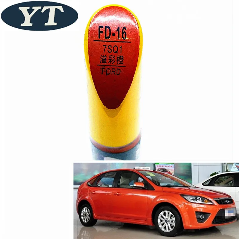 Авторучка для ремонта автомобиля авторучка оранжевого цвета Ford ecosport kuga focus s max