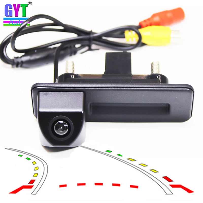 

Dynamic Trajectory Tracks Car Rear View Parking Camera For Audi A1 Skoda Roomster Fabia Octavia Yeti Superb Car camera CCD HD