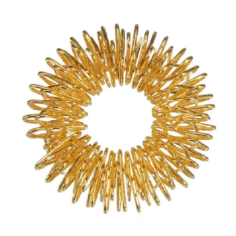 5pcs/Lot Finger Massage Rings Acupuncture Ring Health Care Gold Silver #88114 5pcs/Lot Finger Massage Rings Acupuncture Ring Health Care Gold Silver #88114