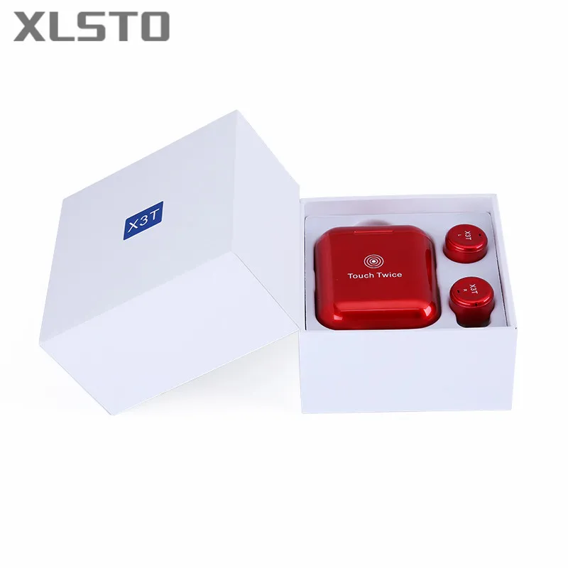 XLSTO TWS X3T Wireless Bluetooth 4.2 Headset Earphone Wtih Charger Box Bass X1t X2T Upgraded Headset for iPhone Samsung Xiaomi (16)