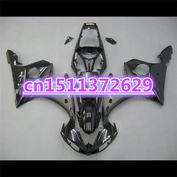 

Bo 100%NEW ABS Fairing bodywork for YZF R6 2003 2004 2005 YZF-R6 03 04 05 gray black YZFR6 600 03-05 fairing kit