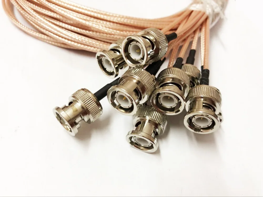 SMA папа BNC Соединительный кабель адаптер 2 м RG316 5 10 м|male connector|cable 5mmale sma connector |