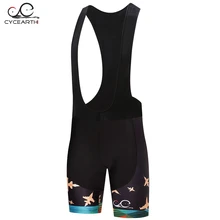 CYCEARTH Для мужчин летний нагрудник Шорты дышащая Велосипеды велосипед гонки брюки MTB спортивная одежда гелевая накладка CE0053