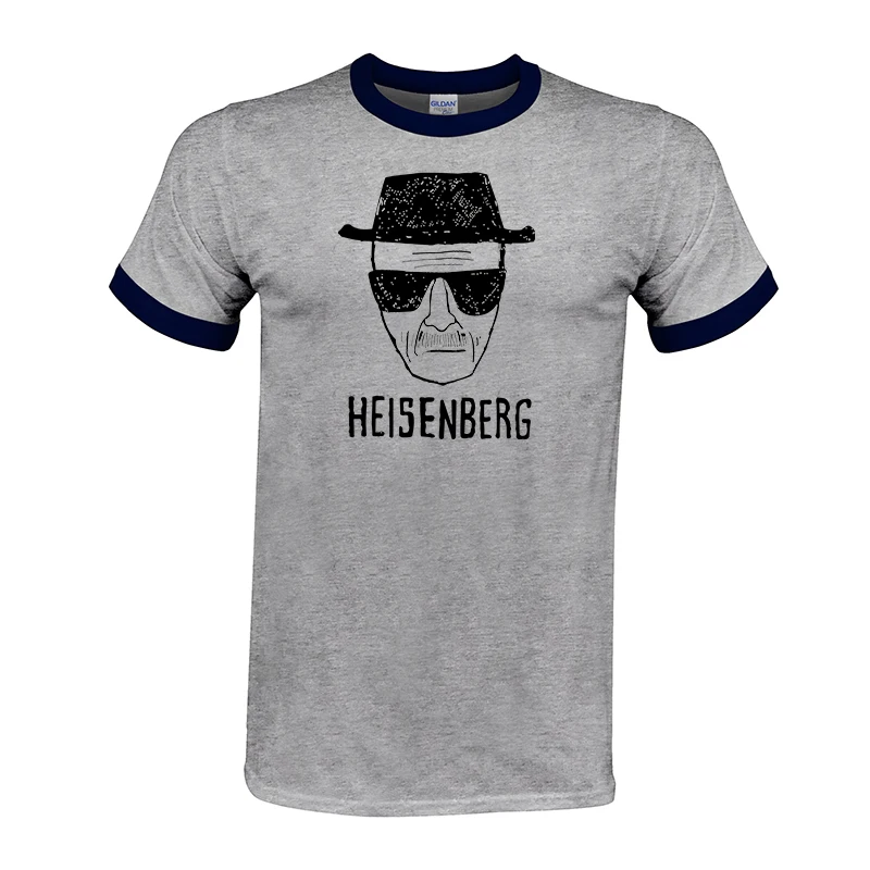 

New Fashion Brand Clothing Breaking Bad Print T shirts O neck Short Sleeves Boy Cotton Men t-Shirt Casual Man Tees Mens Top