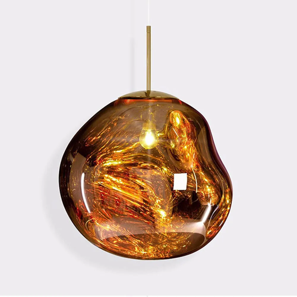 Стеклянная Подвесная лампа Coquimbo диаметром 15 см/20 см/27 см, креативный подвесной светильник с регулируемым кабелем, подвесной светильник для спальни, гостиной