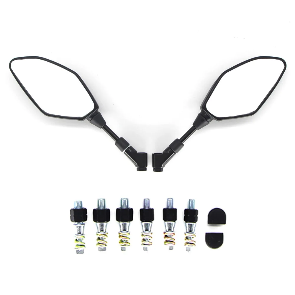 

Motorcycle Rear view Mirrors Street bike RearView 8MM 10MM For Yamaha MT07 MT09 R25 MT-03 R3 For Kawasaki Z750 Z1000 Accessories