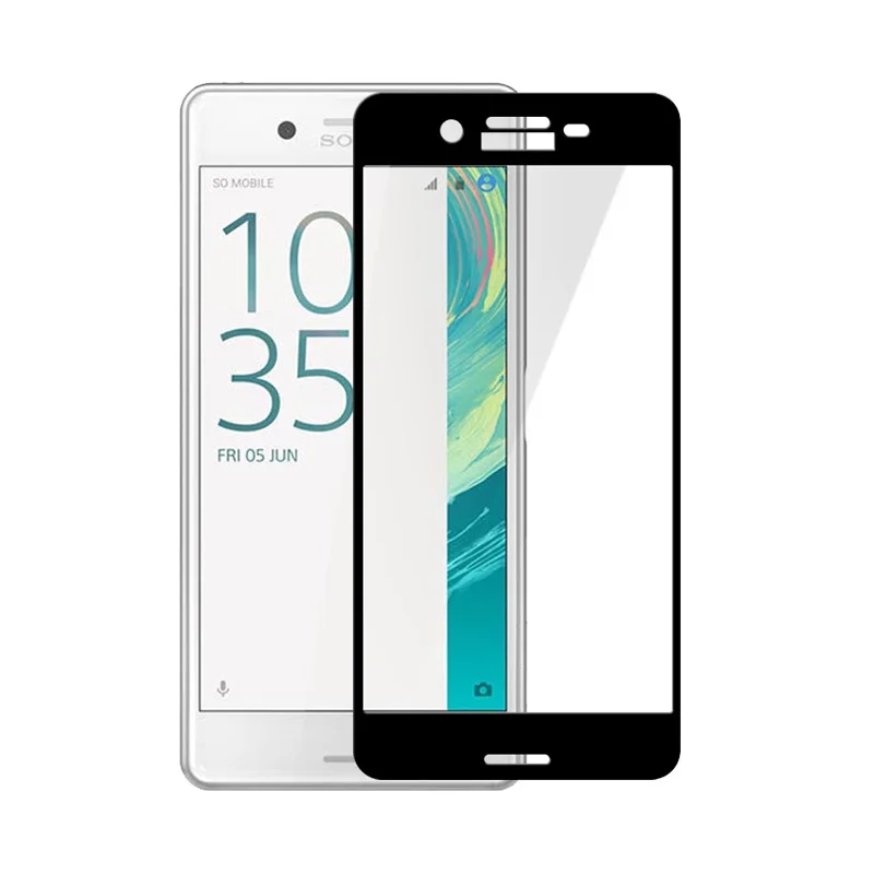 Закаленное стекло с полным покрытием для Sony Xperia X XA XA1 XA2 Ultra XZ2 XZ1 Compact XP XZ Premium XZS