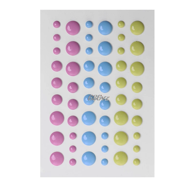 

Enamel Dot Self Adhesive Sprinkles Enamel Dots Resin Sticker for Scrapbooking DIY Crafts Card Making Decoration