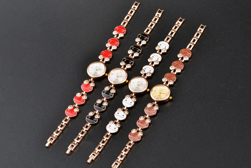 2021 New Fashion Slim Women Bracelet watches Lady Luxury Brand new Quartz wristwatch women skeleton sexy watch