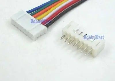 

2.0mm PH 7-Pin Male Female Connector with Wire x 10 Sets