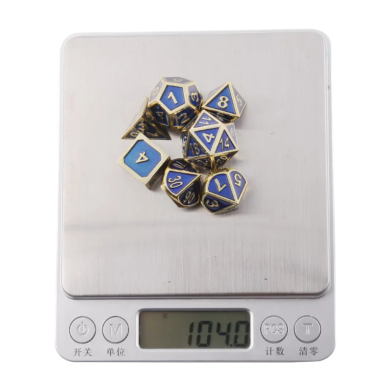 Dobbelstenen многогранный интерессант Металические Подземелья и Драконы Tafel игры
