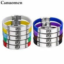 Мужские браслеты Canuo, новинка, браслет из нержавеющей стали, 9 цветов, модные браслеты, подарки для детей, мужской браслет, ювелирные изделия