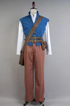 

Tangled Prince Flynn Rider Eugene Fitzherbert Cosplay Costume Halloween Carnival Cosplay Costume