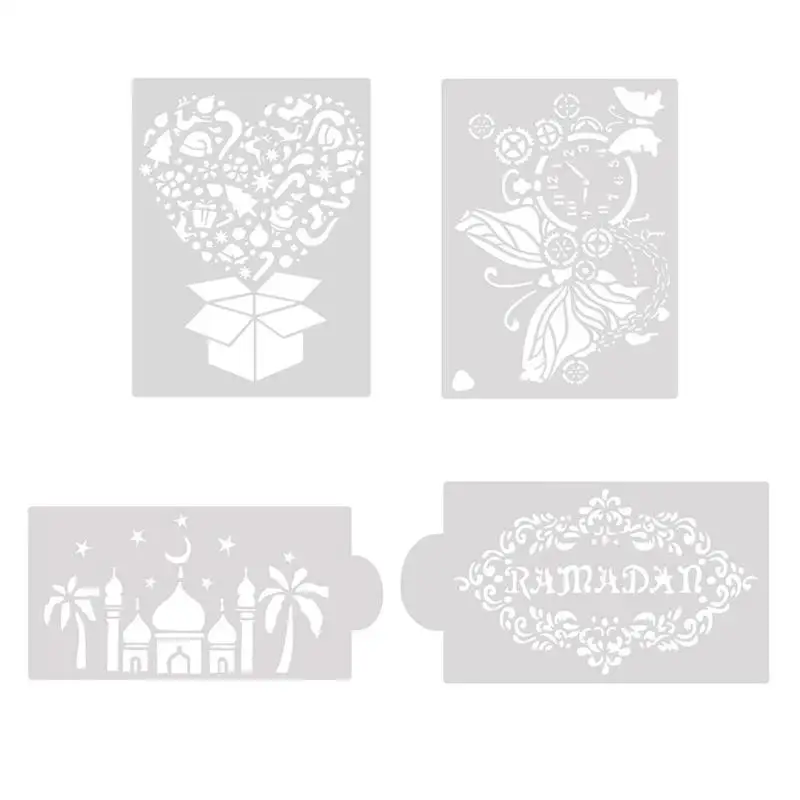 DIY Flower Coffee Stencils Cake Baking Templates Scrapbooking Painting Decorative Craft Cake Cookie Coffee Spray Stencil DIY Flower Coffee Stencils Cake Baking Templates Scrapbooking Painting Decorative Craft Cake Cookie Coffee Spray Stencil