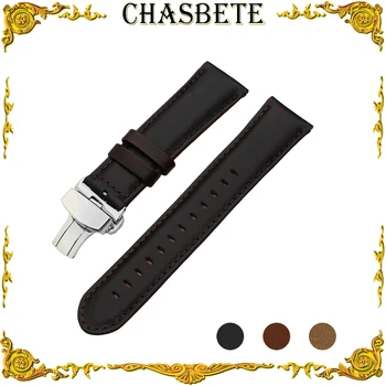 

22mm Leather Watch Band for Timex Weekender Expedition Quick Release Strap Wrist Loop Belt Bracelet Black Brown Men Women + Pin