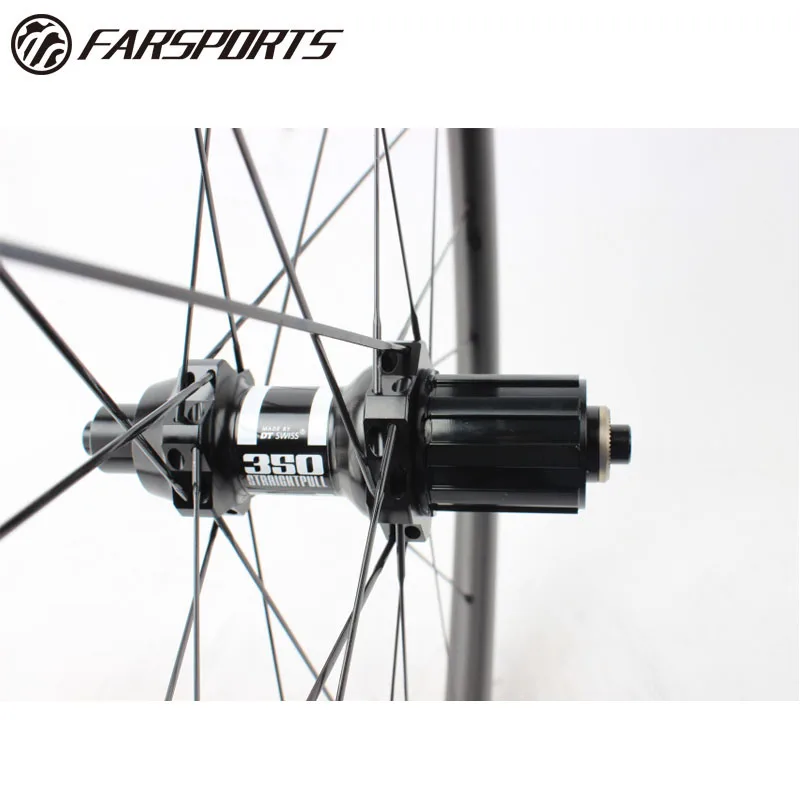 Farsports FS38-CM-23 DT350 38 мм 23 мм китайский Xiamen OEM дорожный карбоновый велосипед обод колеса, 700c ручная сборка дороги клинкерное колесо