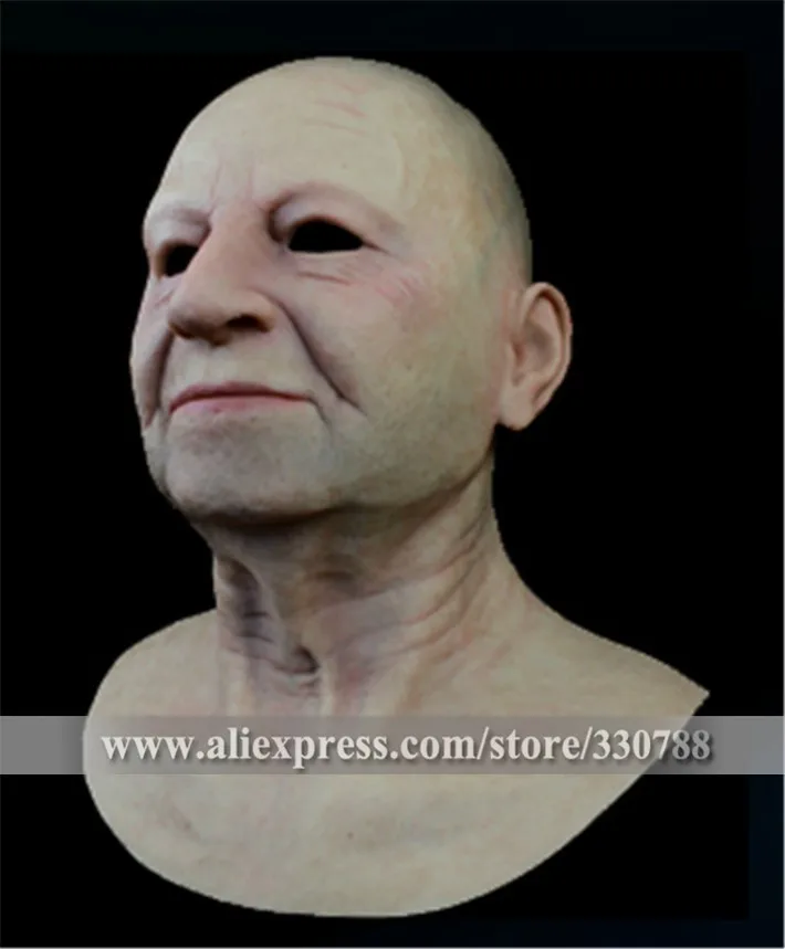 [SF-N6] Высокое качество, маска для пожилых мужчин, маскарадные маски для мужчин, силиконовая маска для лица, маски для Хэллоуина на всю голову