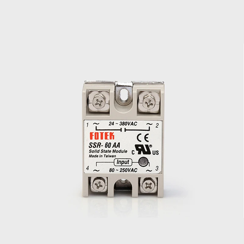 SSR-60AA входное напряжение 80-250 В переменного тока 24-380 однофазный контроль
