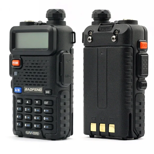 2Pcs BaoFeng UV-5R Walkie Talkie VHF/UHF 136-174Mhz&400-520Mhz Dual Band Two Way Radio Baofeng uv 5r Portable Walkie Talkie